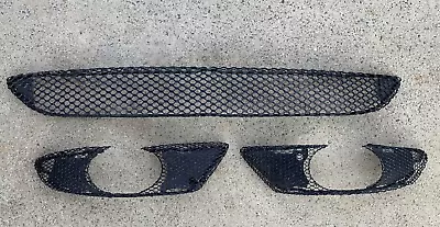 05-07 Mercedes W203 C280 C230 C350 C55 AMG Front Bumper Mesh Grilles Set OEM • $190