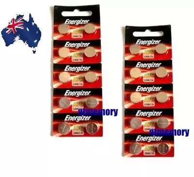 20pcs Energizer LR44 1.5V Alkaline Battery A76 303 357 L1154 AG13 SR44 AU • $22.95