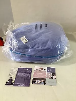 FLORENSI Meditation YOGA Round Floor Pillow Blue • $15.99