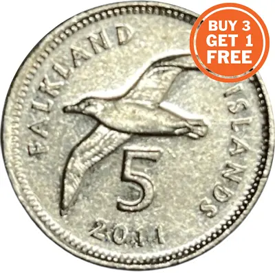 5p Five Pence - Falkland Island - Choice Of Date From 1974- 2011 • £1.89