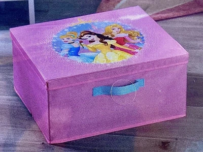 £11.49 • Buy Disney Princess Storage Box With Lid 41x35x20cm