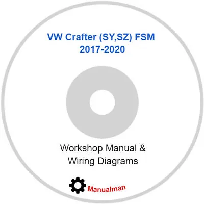 Volkswagen Crafter 2017-2020 Workshop Manual • £13.99