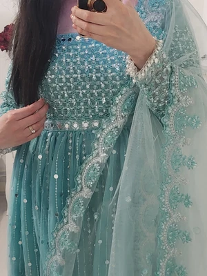 £75 • Buy Beautiful Peacock Dress Eid Party Wedding Mehndi