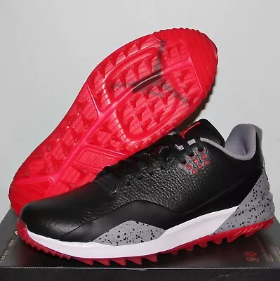 Jordan ADG 3 Bred Waterproof Golf Shoes Mens 7 CW7242-001 Black Red New • $134.99