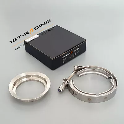 304 Flange+Clamp V-Band For Borg Warner Turbo S369 SX-E S200 S300 S366 S400 S475 • $46.99