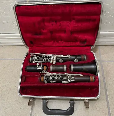 Vintage Bundy (Sumner?) Clarinet In Original Bundy Case • $75