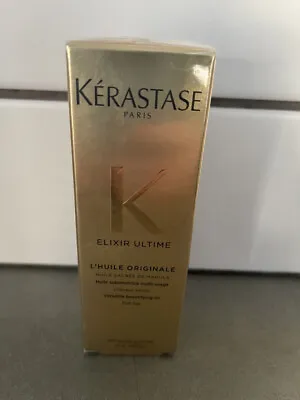 Kerastase Elixir Ultime 30ml Leave-In Hair Oil For Dull Hair With Heat Protecti • £18.50