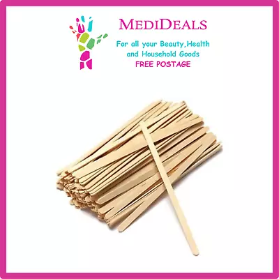 Tea Coffee Hot Drink  Wooden Stirrer  Stick  140mm - Choose Quantity • £2.25