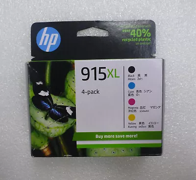 $32 • Buy Genuine Original HP 915XL High Yield Ink Cartridges