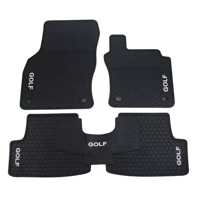 $79 • Buy Waterproof Rubber Floor Mats Tailor Made For Volkswagen New Golf MK7 2013 - 2022
