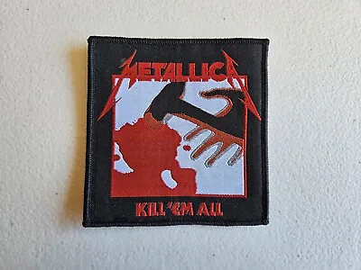 Metallica Kill 'em All Sew On Woven Patch • $7.99