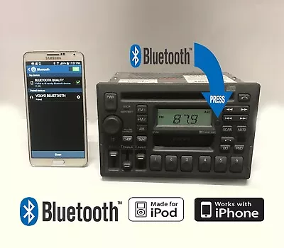 97-04 Volvo 90 70 40 Series AMFM Radio CD Cassette PN 3533771-1 SC-816 Bluetooth • $347