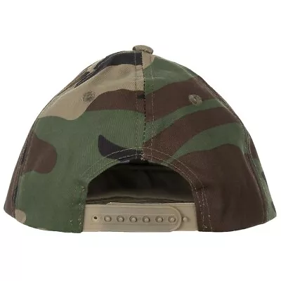 Kids Army Style Baseball Cap Combat Tactical Snap Back Adjustable • £4.99