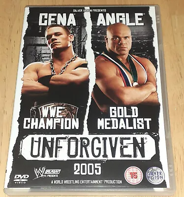 £3.50 • Buy WWE Unforgiven 2005 DVD Region 2 UK John Cena Kurt Angle Wrestling