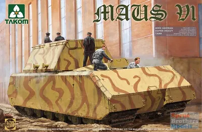 TAK02049 1:35 Takom Maus V1 W2 German Super Heavy Tank • $53.99