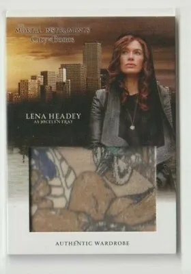 Mortal Instruments City Of Bones Costume Trading Card #W-LHI Lena Headey (6) • $17.09