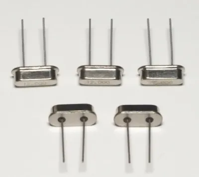 Quartz Crystal Oscillator - 5 Pack - Resonators - Multiple Values Available - UK • £2.29