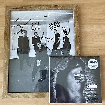 £19.99 • Buy Suede Autofiction CD & Signed Print - Brett Anderson - New Sealed