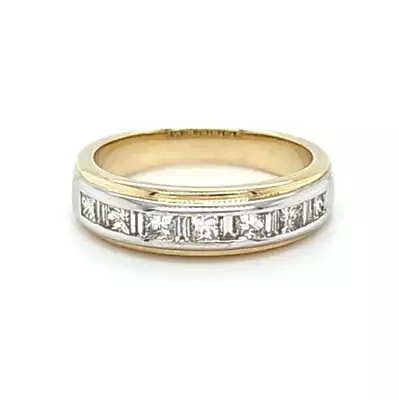 9ct GOLD & CHANNEL SET DIAMOND DRESS RING 0.50cts VALUED $1999 • $999