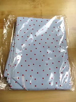 IKEA Cath Kidston Rosali Blue Red Spots 2m Cotton Fabric New Sealed Never Opened • £19.99