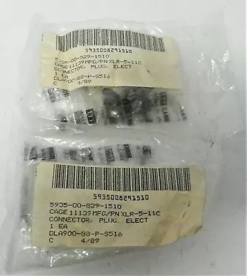 Military Plug Connector Kits Lot Of 2 Packages Nsn 5935-00-829-1510 • $29