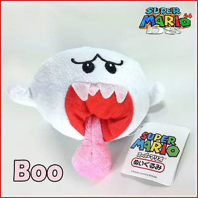 Boo Ghost Super Mario Bros Plush Soft Toy Nintendo Stuffed Animal Doll Figure 6  • $7.99
