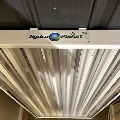 Hydro Planet T5 Grow Light 4ft 8 Bulbs Fixture  • $139