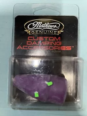 Mathews Archery Custom Damping Accessories Purple Rubber DDS Stop Creed  • $14.99
