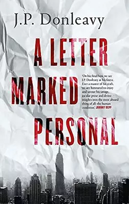 A Letter Marked Personal Donleavy J.P. • £6.99