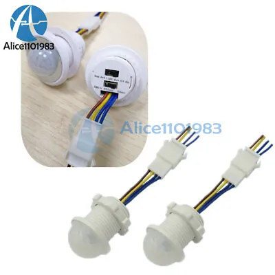 AC 220V AC85-265V IR PIR Infrare Body Motion Sensor Switch LED Light Control • $2.41