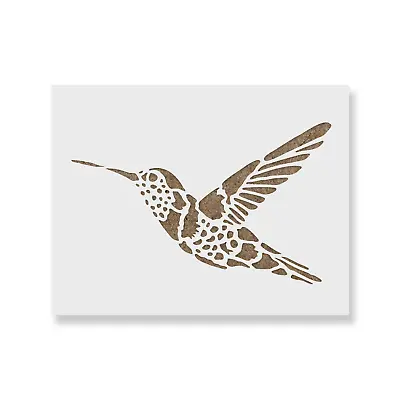 Hummingbird Stencil - Durable & Reusable Mylar Stencils • $5.99