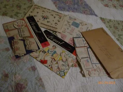 Vintage Lot Heat Transfer / Iron On Sewing Embroidery Patterns • $40