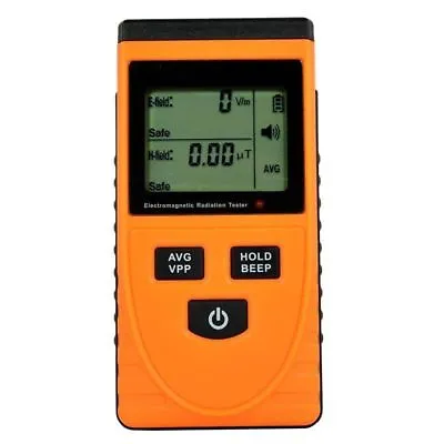 Electromagnetic Radiation Detector Electric Field Tester Meter Detector LCD • £18.99