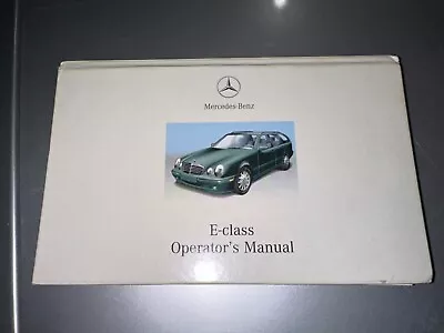 2000 2001 2002 Mercedes-Benz W210 E320 Station Wagon Owner’s Manual Book • $35
