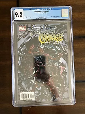 Venom Vs Carnage 2 CGC 9.2 1st Toxin Clayton Crain 2004 NM- (Spider-Man) • $0.99