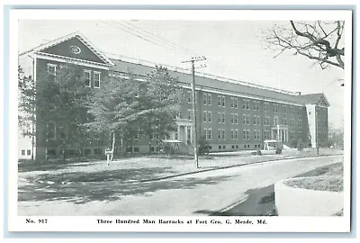 C1920's Three Hundred Man Barracks At Fort Geo G Meade MD WW1 Postcard • $9.07