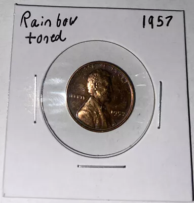 1957 1C RD Lincoln Cent • $0.50