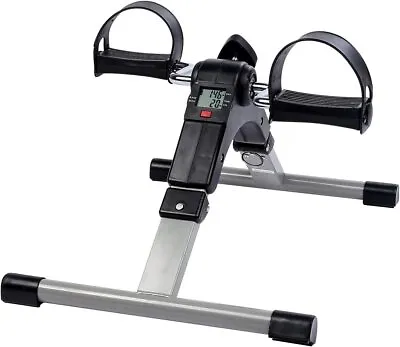 YSSOA Mini Folding Pedal Exercise Bike Under Desk Bike Pedal Exerciser F Arm Leg • $36.99