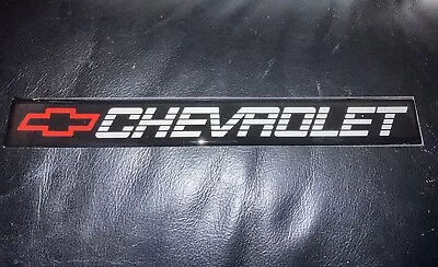 NOS OEM Chevrolet 3D 7-3/8 X 15/16  Emblem Camaro Chevelle Impala S10 Silverado • $19