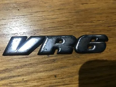 Used Vw Golf Mk3 Corrado Vr6 Rear Badge  1h6853675a 3a0853675 • $17.42