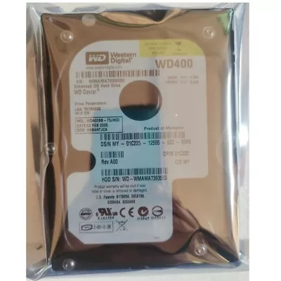 Western Digital 40GB WD400BB 7200RPM PATA IDE 3.5  Desktop HDD Hard Disk Drive • £22.79