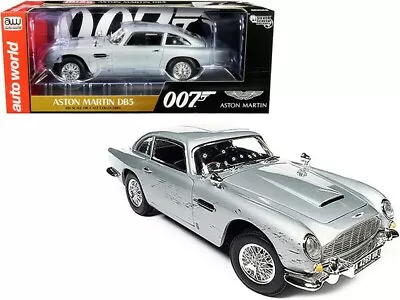 Autoworld 1:18 Aston Martin DB5 James Bond 007 No Time To Die Damaged Version  • $115.99