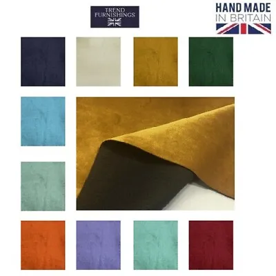 Plush Velvet Upholstery Fabric Material Soft Dressmaking Craft Curtain Cushion • £87.95