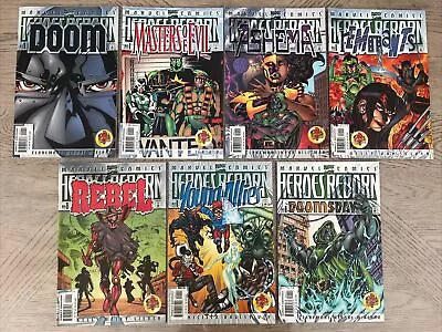 7 Lot Heroes Reborn #1's One-shots COMPLETE SET Marvel Comics 2000 • $15