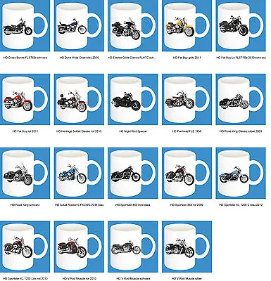 $13.91 • Buy 10.1oz Ceramic Mug Motif : Harley Motorcycle Models Coffee Mug Cup