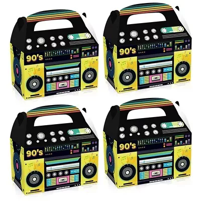 90S Party Decorations Novelty Boom Favor Box Themed Vintage Decorations5505 • $42.99