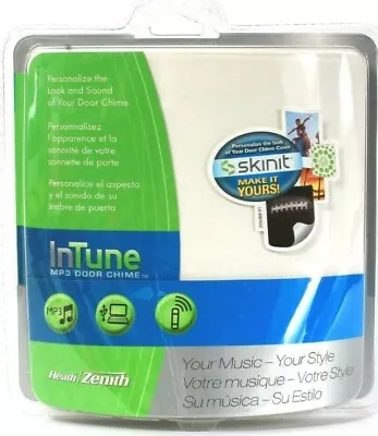 1 Heath Zenith InTune Your Music Your Style Personalized Sound MP3 Door Chime • $38