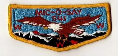 BSA Mic-O-Say Lodge 541 S-3a Western Colorado Council Colorado Light Blue • $14.95