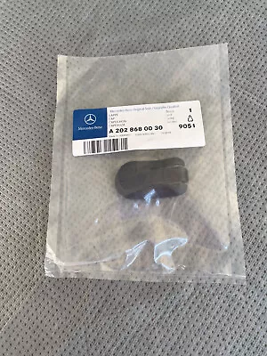 Mercedes-Benz A2028680030 9051 W202 Child Seat Latch Cover Black Genuine OEM • $9.50