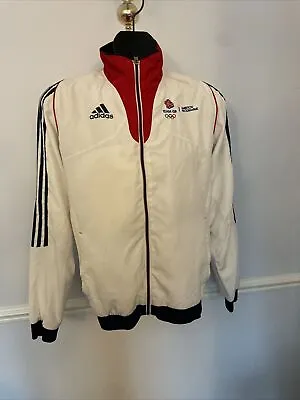 Adidas Team GB Olympics London 2012 Training Tracksuit Jacket XS EXTRA SMALL • £18